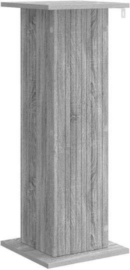 vidaXL Pflanzenständer Grau Sonoma 30,5 x 30 x 80,5 cm aus Holz