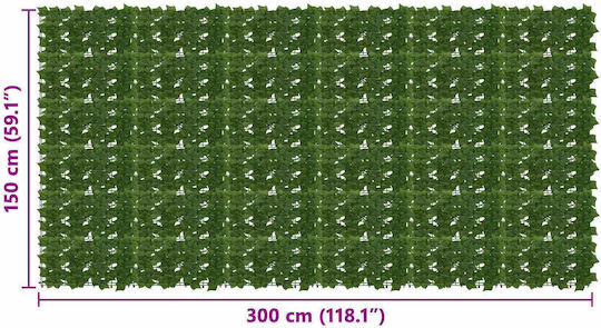 vidaXL Συνθετική Φυλλωσιά σε Ρολό 1.5x3m