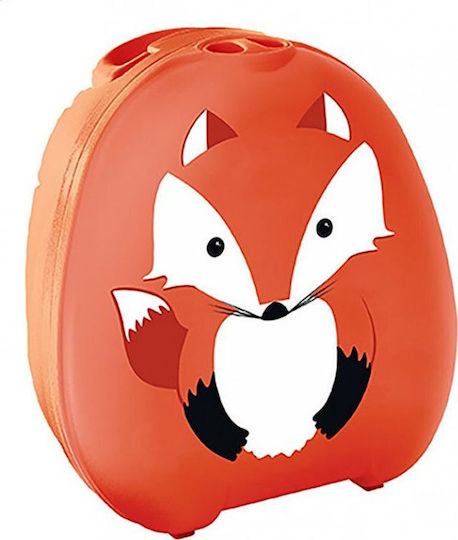 My Carry Potty Portable Potty Fox with Lid Orange up to 50kg