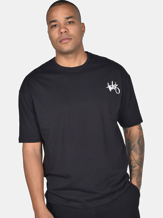 T-shirt Μαύρο