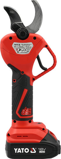Yato Battery Pruner Brushless 18V 1x2Ah with Maximum Cutting Diameter 40mm