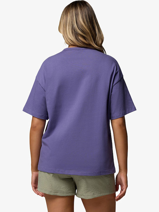 Women's Hiking T-shirt Purple
