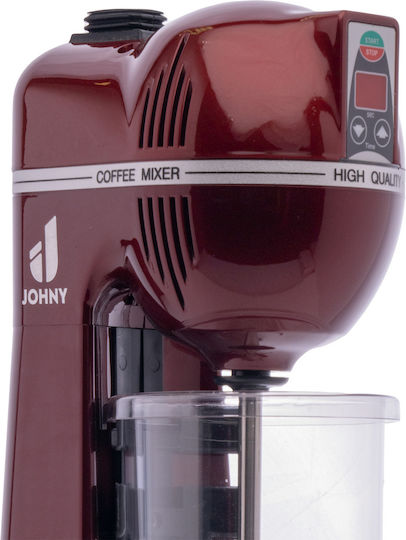 Johny Kommerzielle Kaffeemilchaufschäumer Ak/2-2τ Timer RAL Dunkelrotes 400W mit 2 Geschwindigkeiten