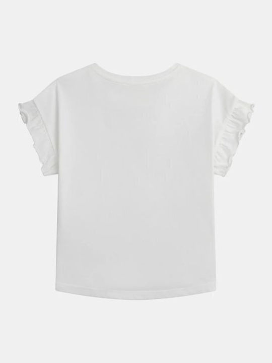 Kids Top Short-sleeved Ecru Zasolti2