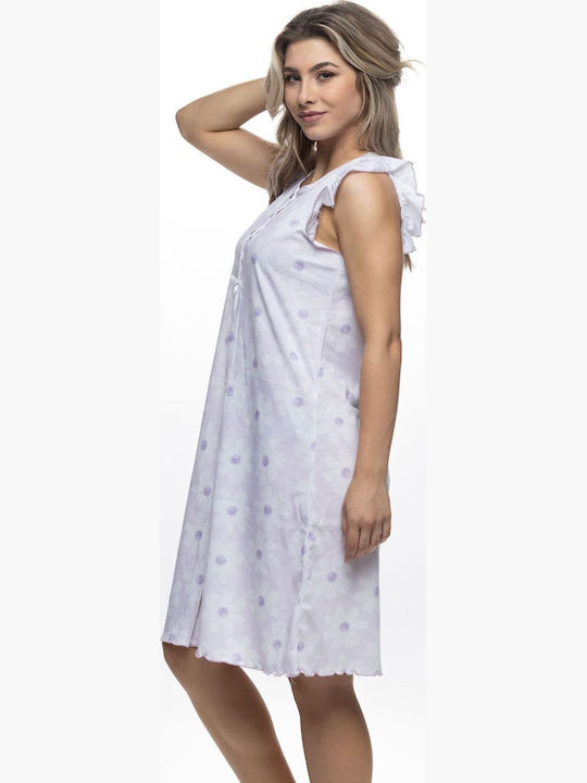 Galaxy Summer Cotton Women's Nightgown