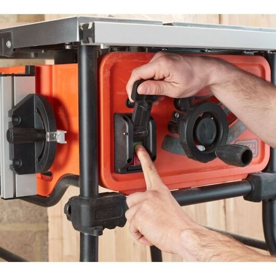 BES720-QS Δισκοπρίονο Πάγκου με Ισχύ 1800W & Δίσκο Κοπής Διαμέτρου 254mm