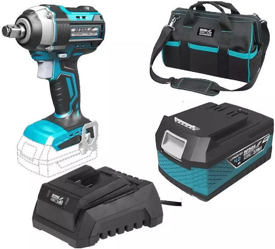 Dedra DED7020 Fără perii Cheie de impact Baterie 18V cu Priză 1/2"