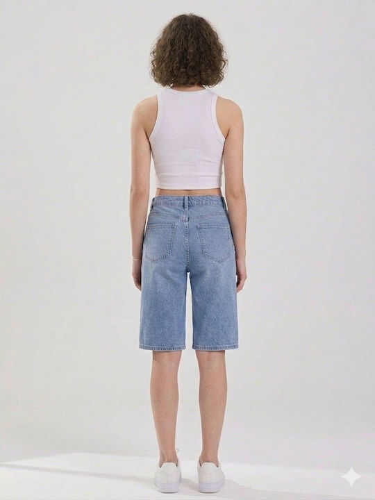 Women's Jean Bermuda Blue