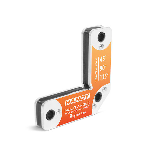Magnet de Sudură Unghiular 45° 90° 135° Magnet Ferită Forță 9 Kg