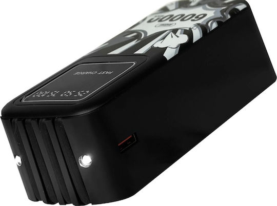 Andowl Q-CD212 Външна Батерия 60000mAh 222W Черен