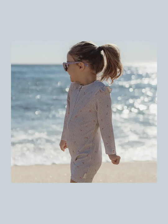 Little Dutch Παιδικό Μαγιό Ολόσωμο με Μακρύ Μανίκι Dreamy Stripes