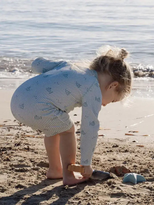 Little Dutch Kids One-Piece Swimsuit With Long Sleeve Ocean Adventure