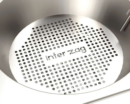 Interzag Ηλεκτρική Φριτέζα 4kW Χωρητικότητας 16lt 58.5x55x29cm RDF
