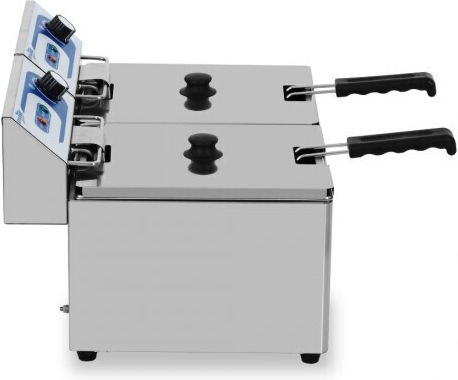 Dynamic Electric Fryer Double Capacity 2x8lt