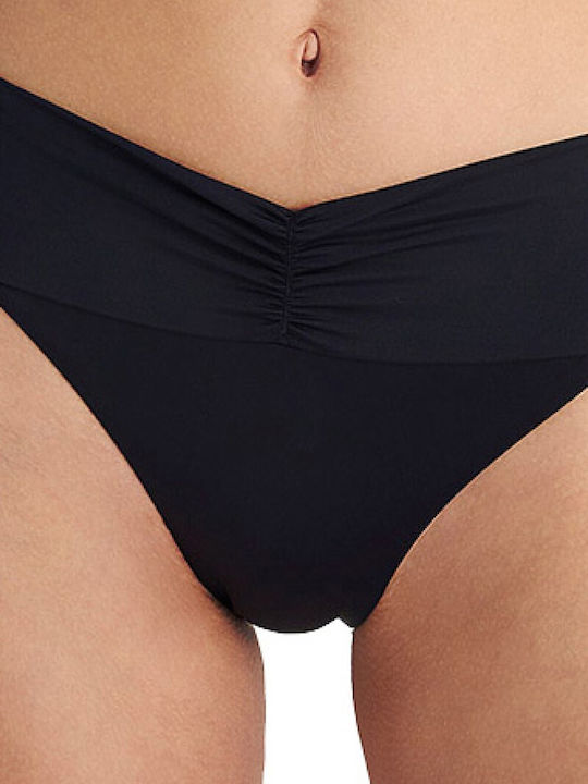 Bikini Bottoms Slip Black