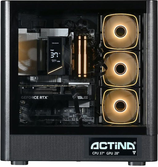 Actina 5901443441922 Gaming Desktop PC (Ultra 5-250KF Plus/32GB DDR5/1TB SSD/GeForce RTX 5070/No OS)
