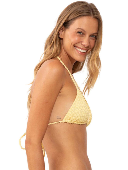 Bikini Τριγωνάκι Κίτρινο