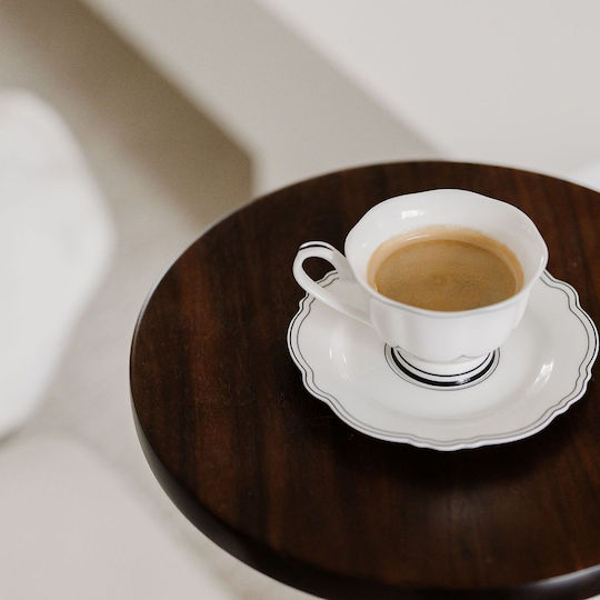 Salt & Pepper Σετ Φλιτζάνια Καφέ από Πορσελάνη Καφέ 190ml 2τμχ