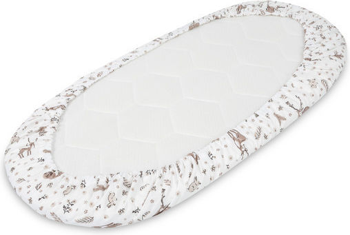Sensillo Baby Bettlaken Beige 35x75cm