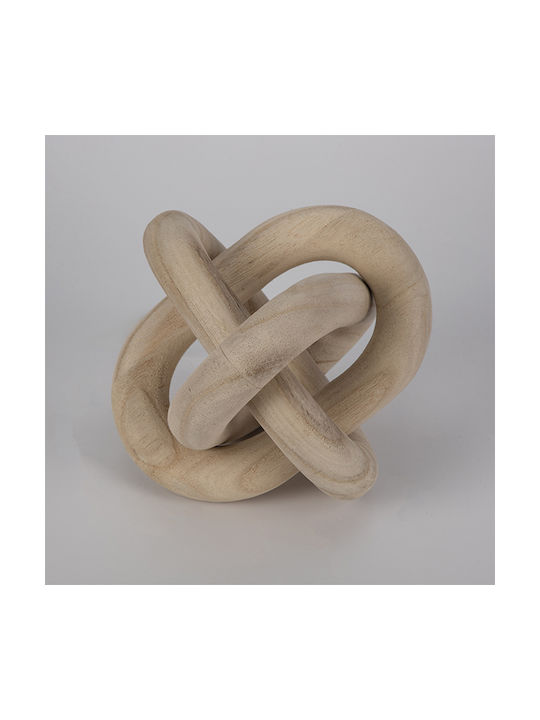 Kombos Hölzernes Beiges 15x2,5x10cm 819-01698 ESTHETI