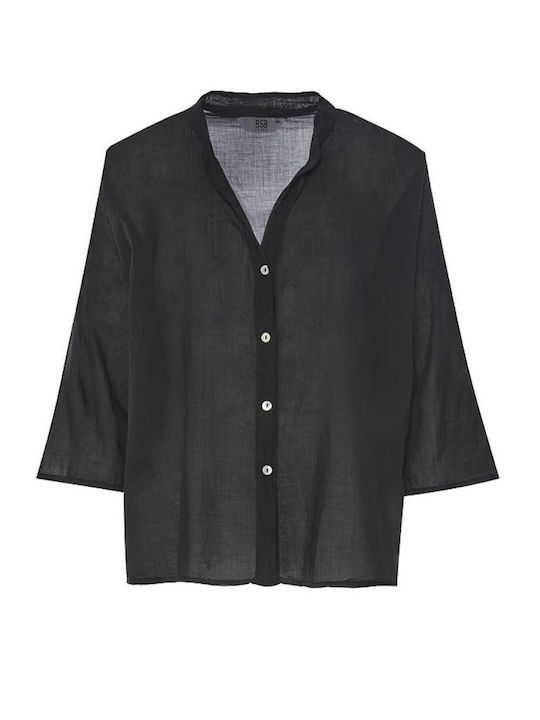 Long Sleeve Women's Shirt Black