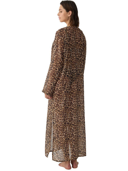 Minerva Φόρεμα Παραλίας Leopard