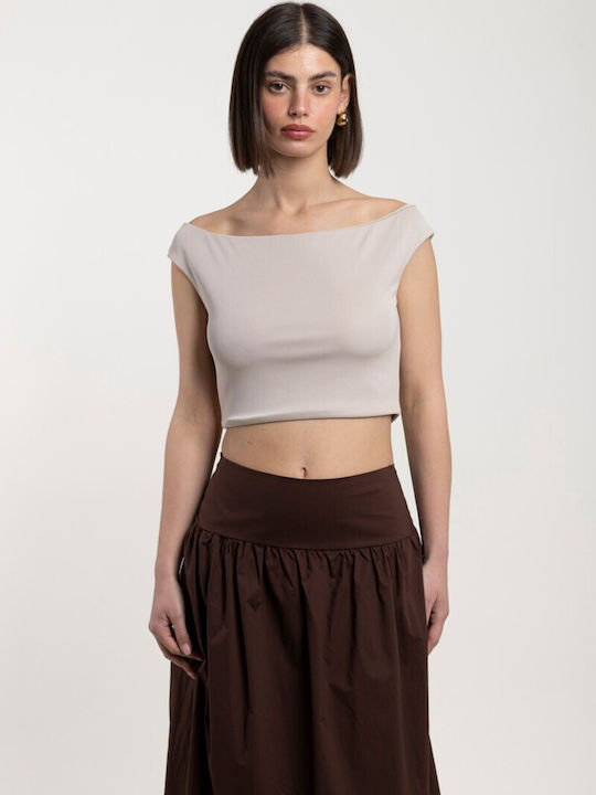 Cloche Brown Skirt