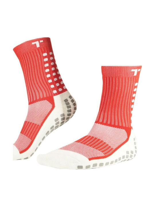 Trusox 3.0 Cushion Șosete de Fotbal Roșii 1 Pereche