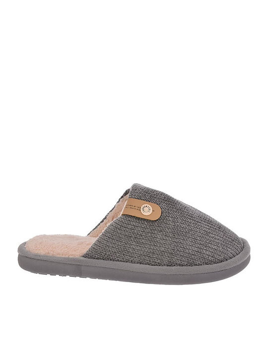 Damen Hausschuhe Beige 8041-Rose