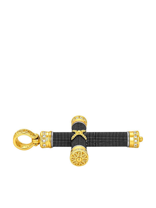 Dimitrios Exclusive Cruci Argint Placate cu Aur Dimitrios Exclusive Cruci Argint Placate cu Aur