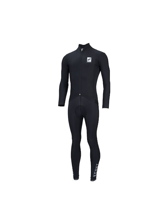 Kenny Men's Long Sleeve Mountain Bike Black Cycling Jersey