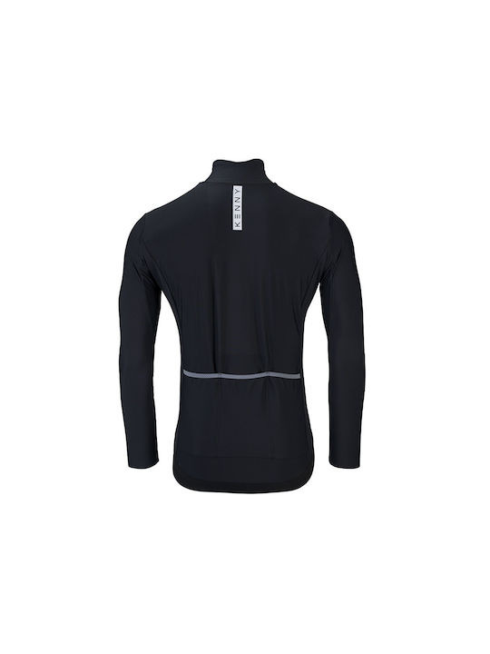 Kenny Men's Long Sleeve Mountain Bike Black Cycling Jersey