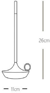 Inlight Φωτιστικό Ρυθμιζόμενο Λευκό Κερί Inlight Φωτιστικό Ρυθμιζόμενο Λευκό Κερί