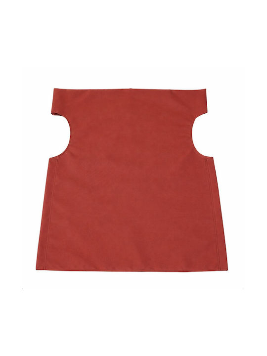 keleman Waterproof Director Chair Cover Terracotta 62x80cm