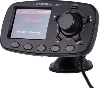 Albrecht DR 52 BA Επιτραπέζιο Ραδιόφωνο DAB+ με Bluetooth Μαύρο