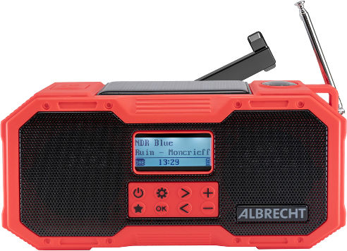 Albrecht DR 52 BA Επιτραπέζιο Ραδιόφωνο DAB+ με Bluetooth Μαύρο