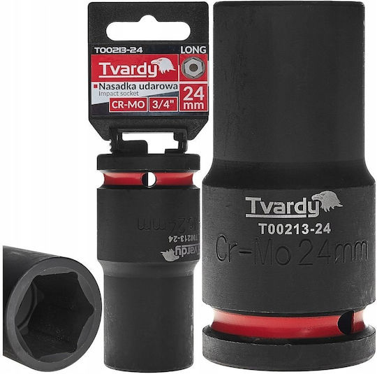 Tvardy Long Pneumatic Socket with 3/4" Frame Host Diameter 24mm
