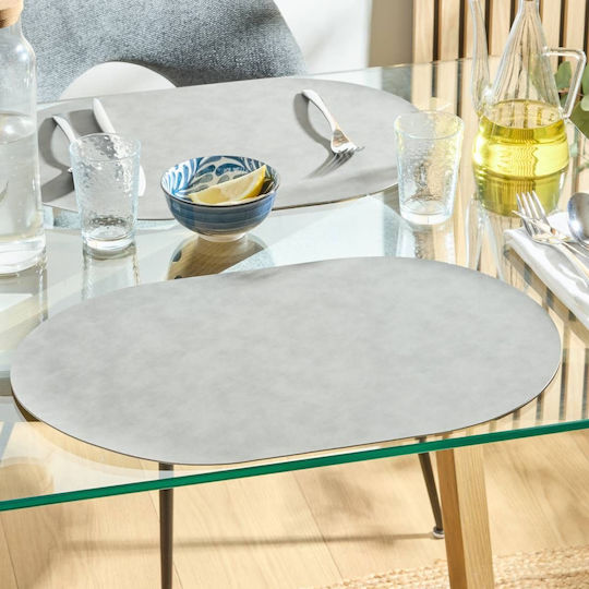 Atmosphera Plastic Gray Placemats 49x33cm