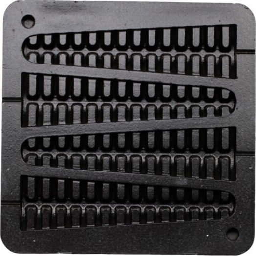 M&M equipment WAF/A-P Gewerbliches Waffeleisen Einzeln für Pfannkuchen