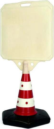 Plastic Floor Sign Cone Code Te-07