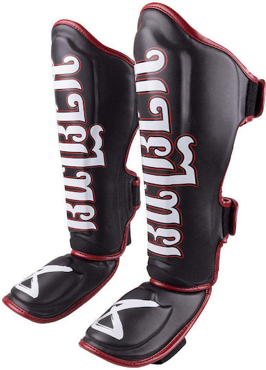 8 Weapons Adults Black Shin Guards