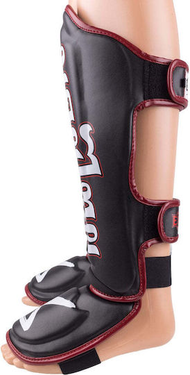 8 Weapons Adults Black Shin Guards