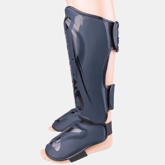 8 Weapons Adults Black Shin Guards