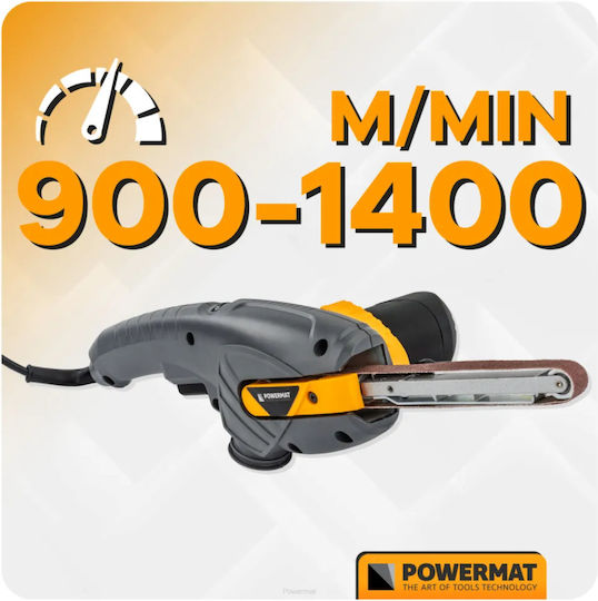 Powermat PM-STP-400T Belt Sander 400W with Dust Suction System