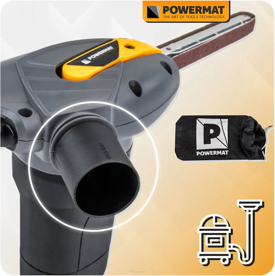 Powermat PM-STP-400T Belt Sander 400W with Dust Suction System
