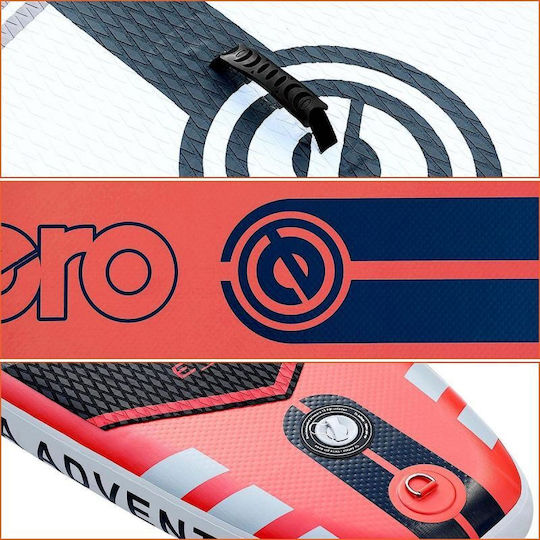 Enero Shark Aufblasbare SUP Board mit Länge 3.2m Rote