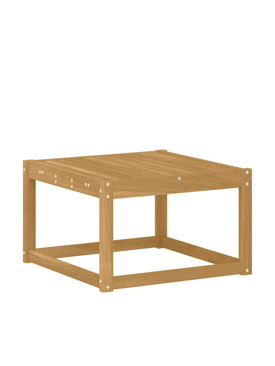 Plastic Table for Small Outdoor Spaces White 59x59x37cm