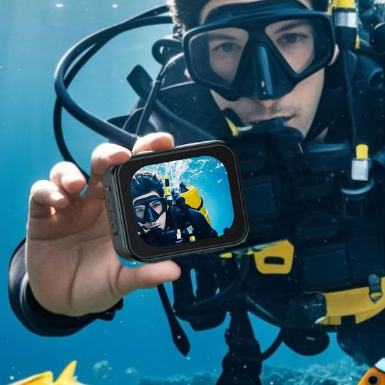 Acefast X1 Action Camera 4K Ultra HD Υποβρύχια με Οθόνη Αφής και Wi-Fi Μαύρη