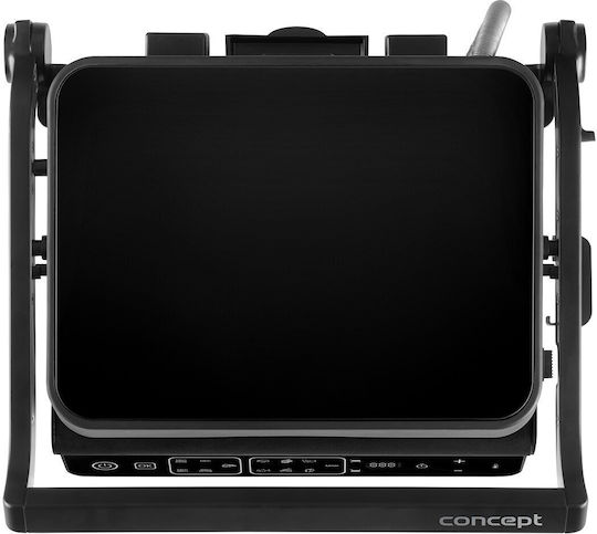 Concept Grătar Electric de Masă cu Capac