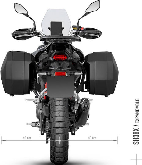 Бази За Странични Куфари M0tx35if 3p System Morbidelli T352x '25-'26 Shad
